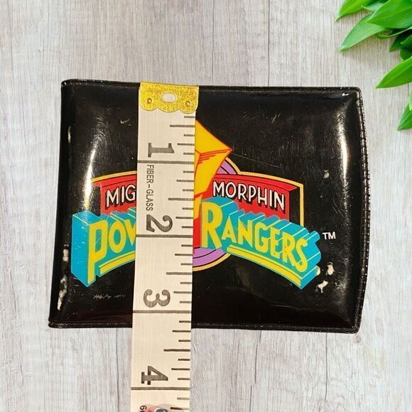 Vintage Mighty Morphin Power Ranger Vinyl Bigold Wallet 1993 Saban - Picture 4 of 10